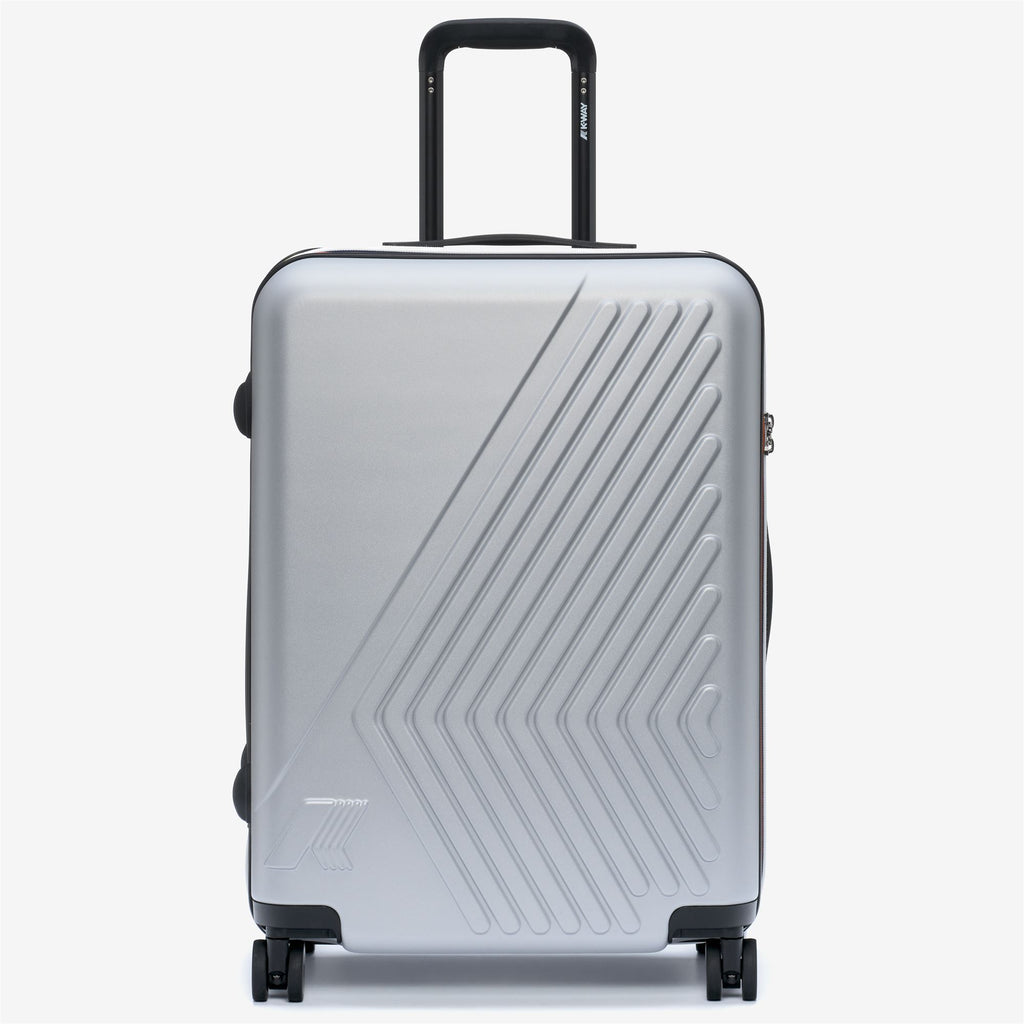 Luggage Bags_Unisex_EUDOXIEUR LOGO_Trolley_Grey Md - Commercial 1
