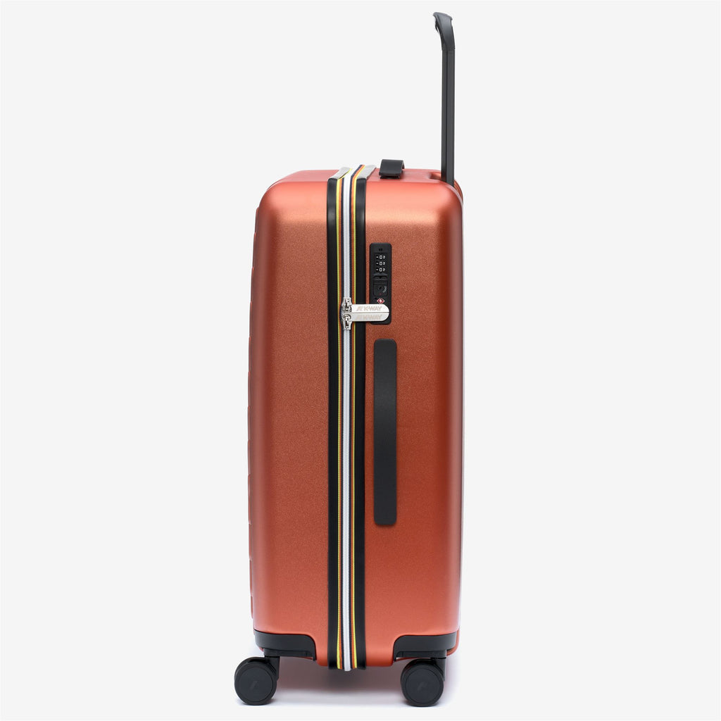 Luggage Bags_Unisex_EUDOXIEUR LOGO_Trolley_Orange Brownish - Commercial 2