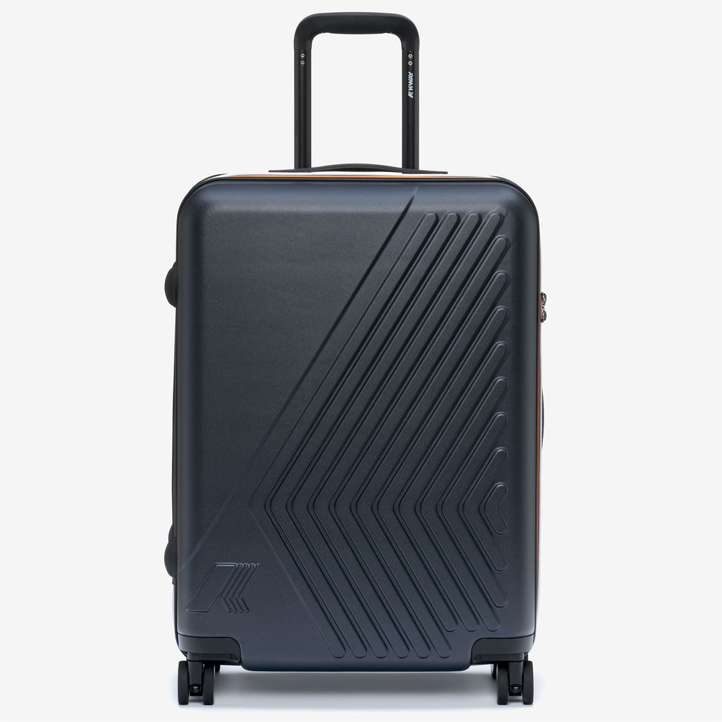 Luggage Bags_Unisex_EUDOXIEUR LOGO_Trolley_Blue Depth - Commercial 1