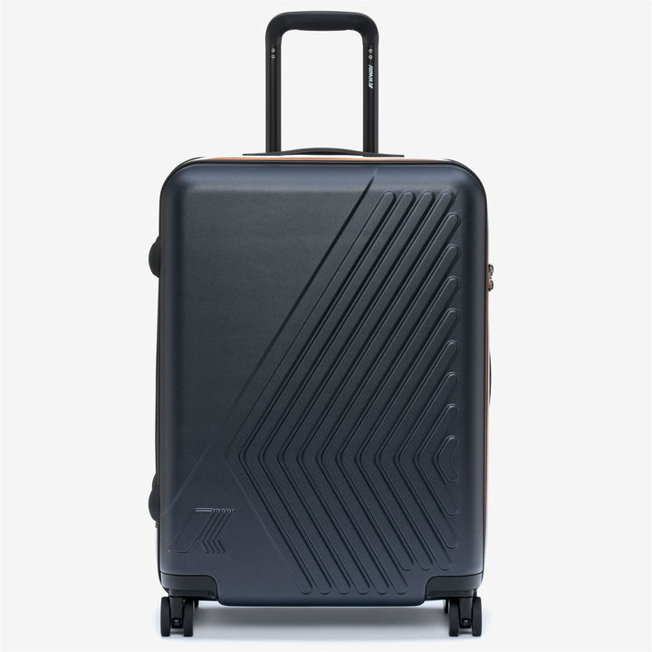 EUDOXIEUR LOGO - Luggage Bags - Trolley - Unisex - BLUE DEPTH 1