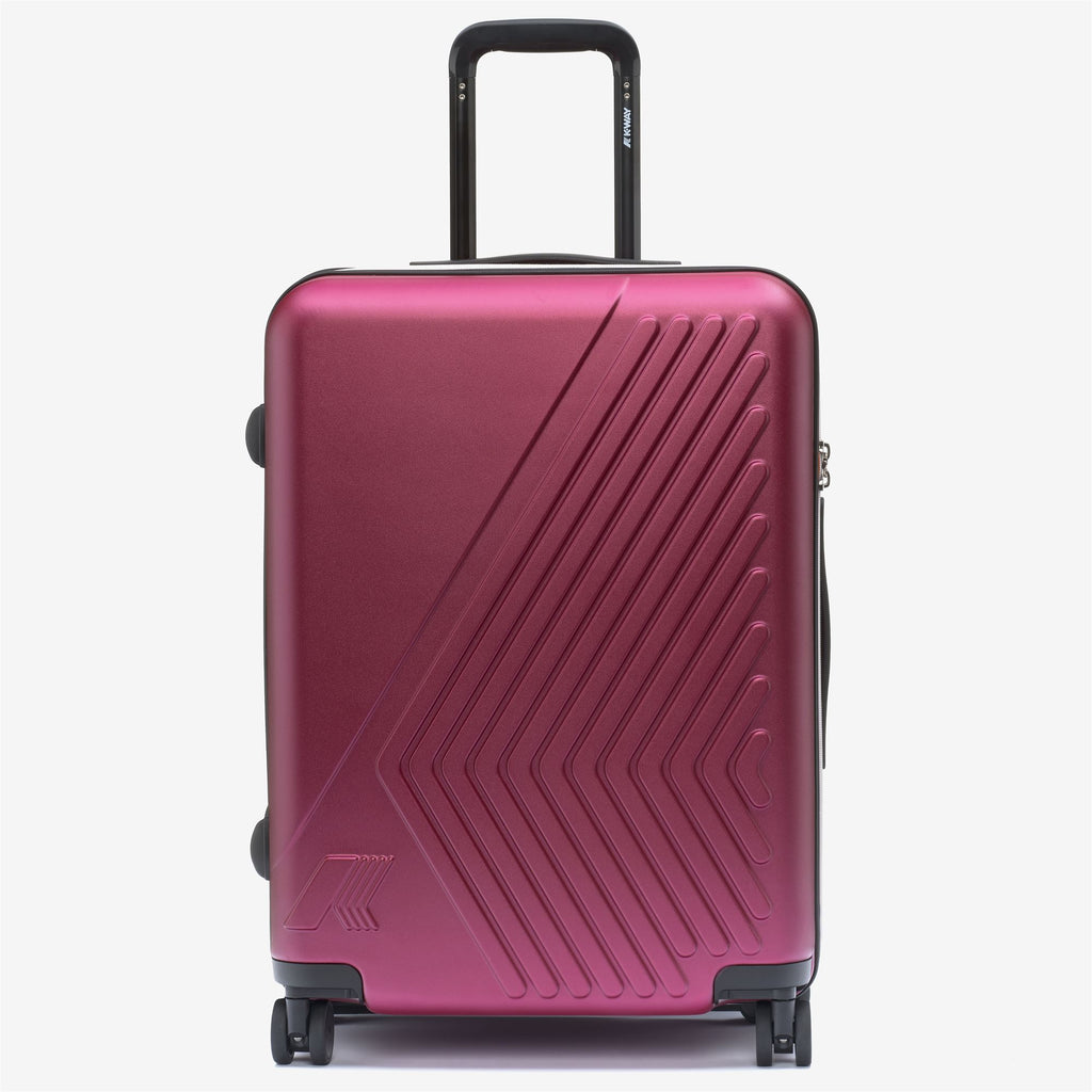 Luggage Bags_Unisex_EUDOXIEUR LOGO_Trolley_Red Dk - Commercial 1