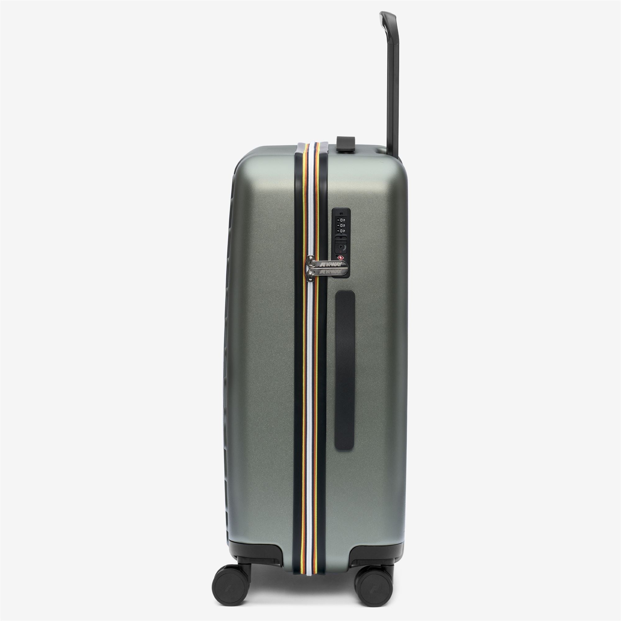 Luggage Bags_Unisex_EUDOXIEUR LOGO_Trolley_Green Lichen - Commercial 2