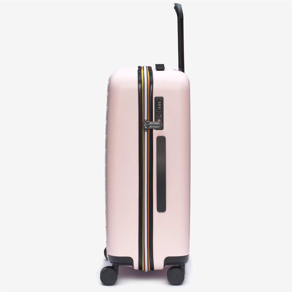 Luggage Bags_Unisex_EUDOXIEUR LOGO_Trolley_Pink Sallow - Commercial 2