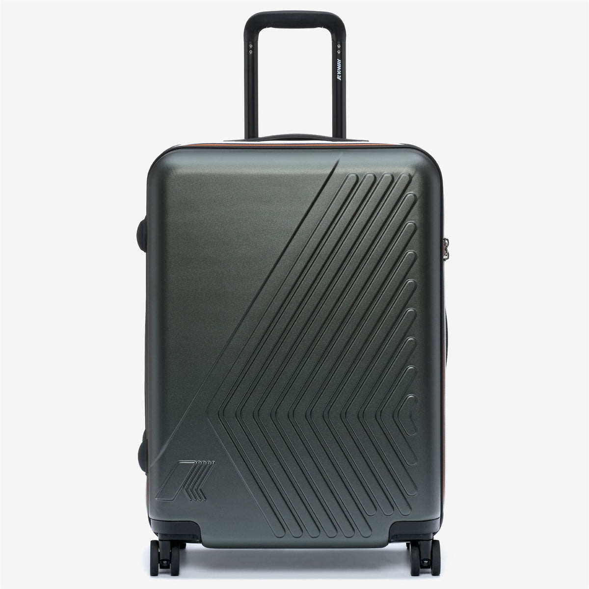 Luggage Bags_Unisex_EUDOXIEUR LOGO_Trolley_GREEN BLACKISH - Commercial 1