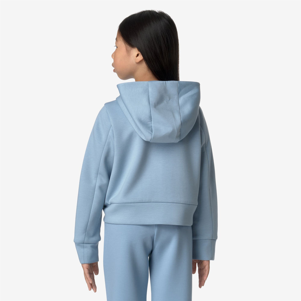 Fleece_GIRL_P. DIVINE LIGHT SPACER_Hoodie Full Zip_Blue Avio - Commercial 6