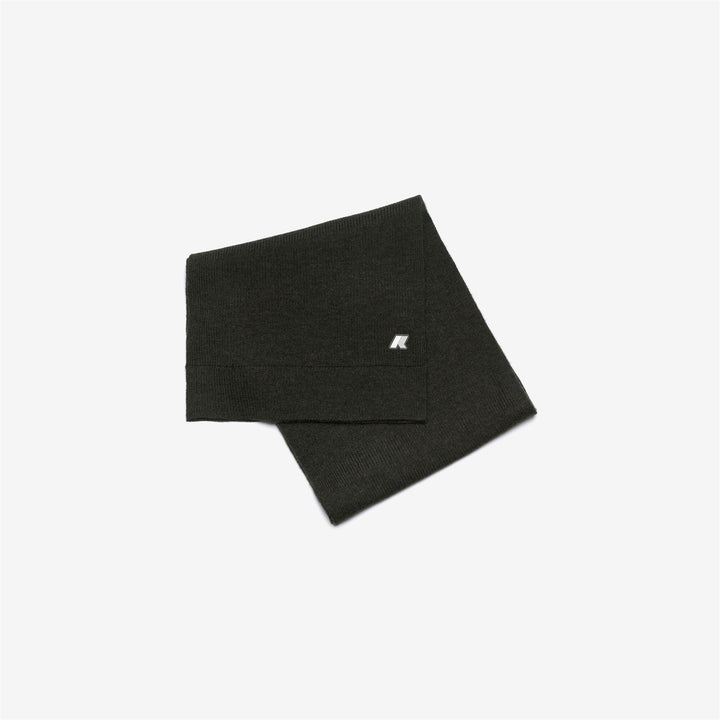 Melange Green Unisex Wool Scarf for Winter Warmth 2