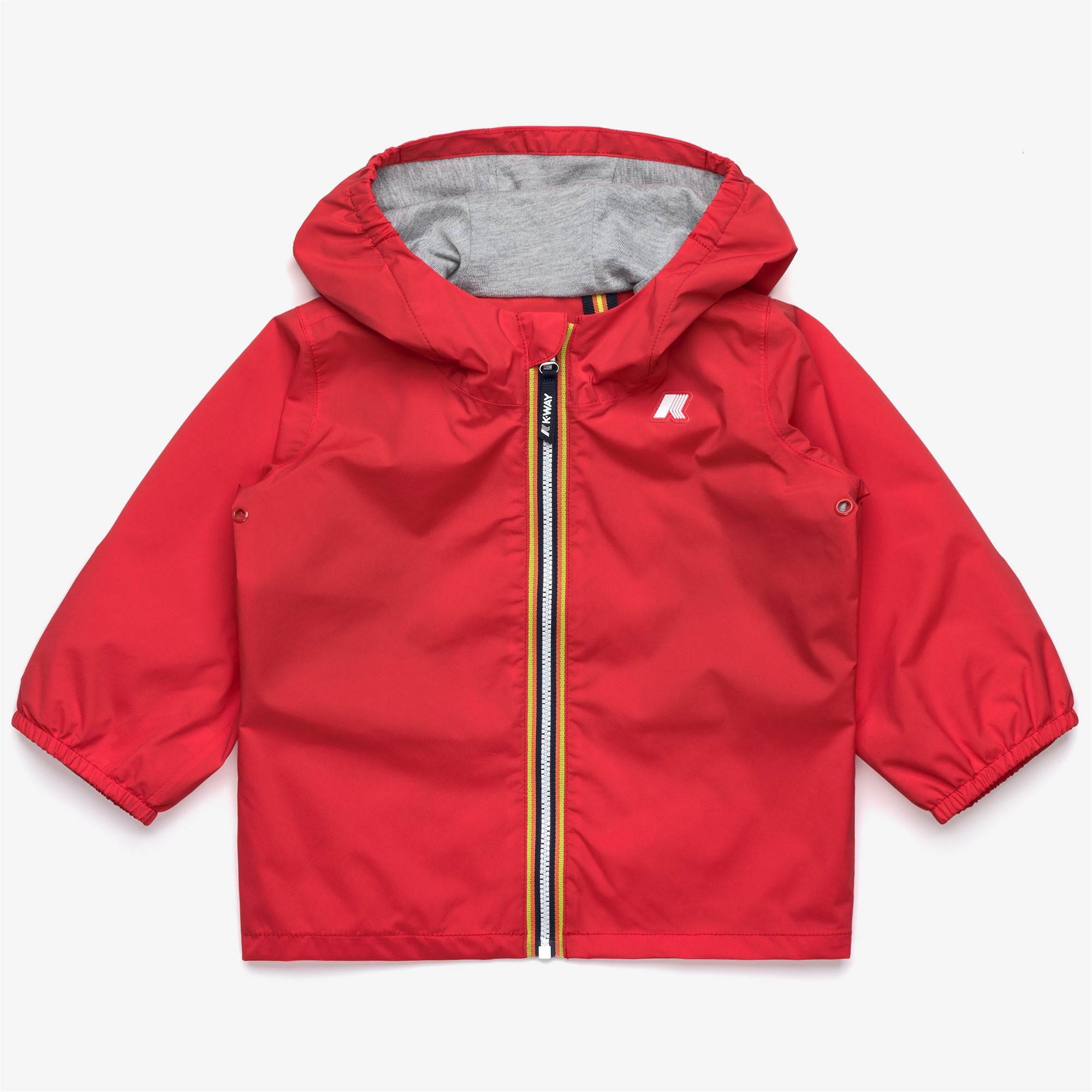 Jackets_Kid unisex_E. JACK STRETCH NYLON JERSEY_Short_Red Poppy - Commercial 1