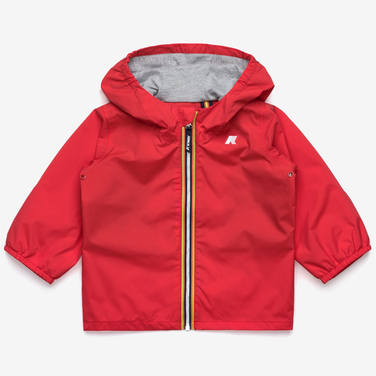 Jackets_Kid unisex_E. JACK STRETCH NYLON JERSEY_Short_Red Poppy - Commercial 1