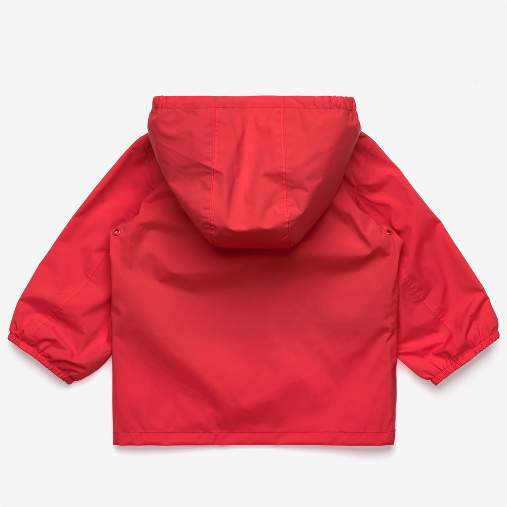 Jackets_Kid unisex_E. JACK STRETCH NYLON JERSEY_Short_Red Poppy - Commercial 2