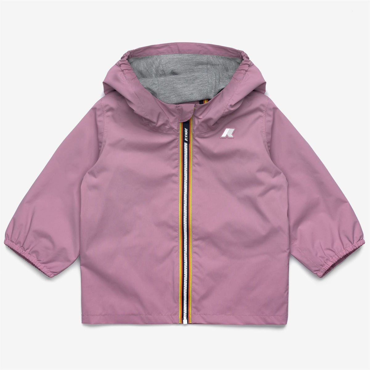 Jackets_Kid unisex_E. JACK STRETCH NYLON JERSEY_Short_Violet Glicine - Commercial 1