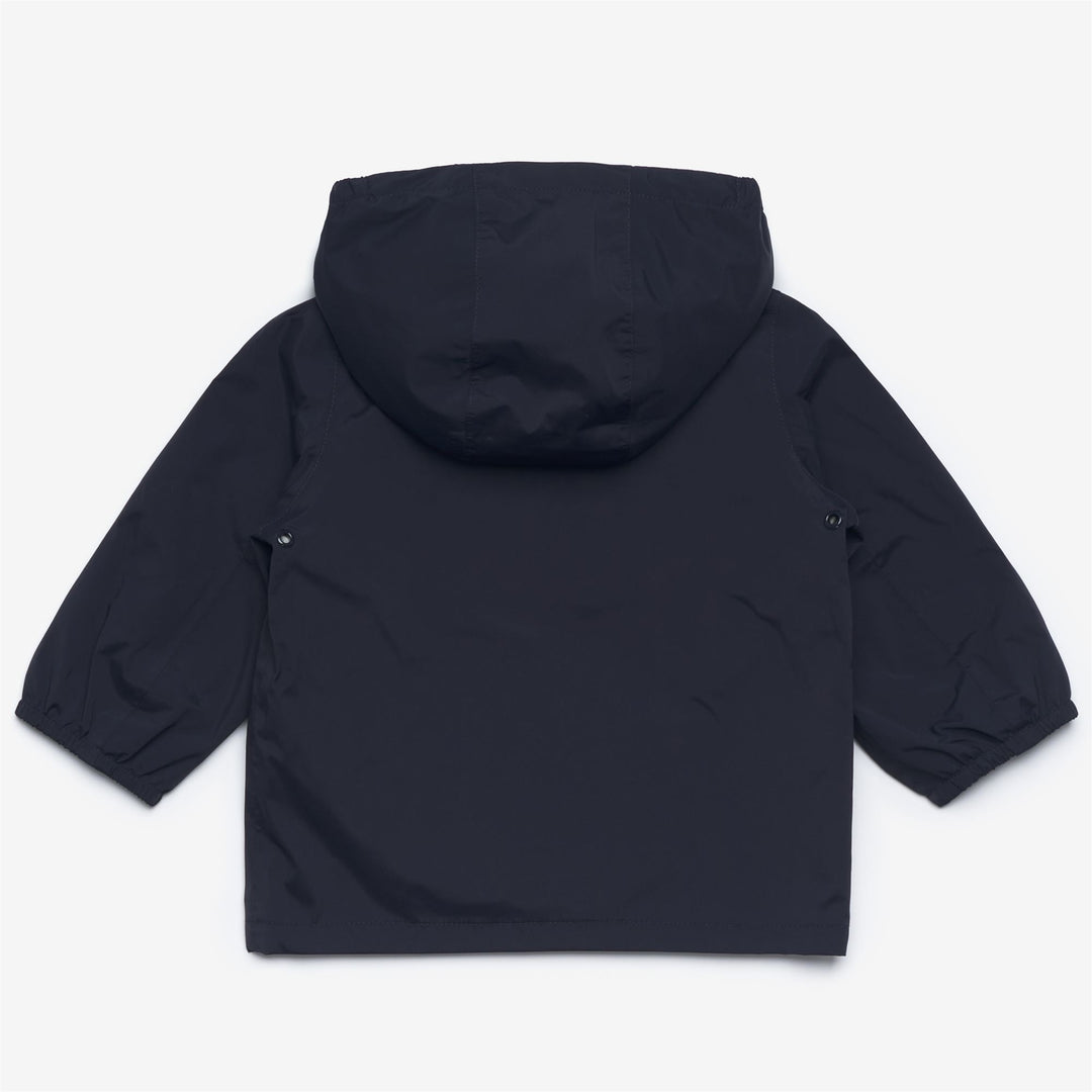 Giacca in Nylon Stretch Unisex per Bambini Blu per Tempo Variabile main