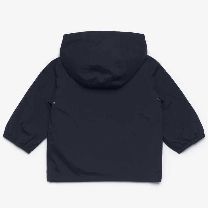 Giacca in Nylon Stretch Unisex per Bambini Blu per Tempo Variabile 2