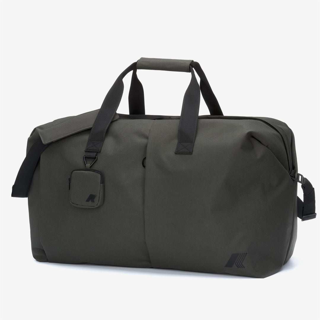 Green unisex Travel Duffle Bag with Padded Shoulder Strap main