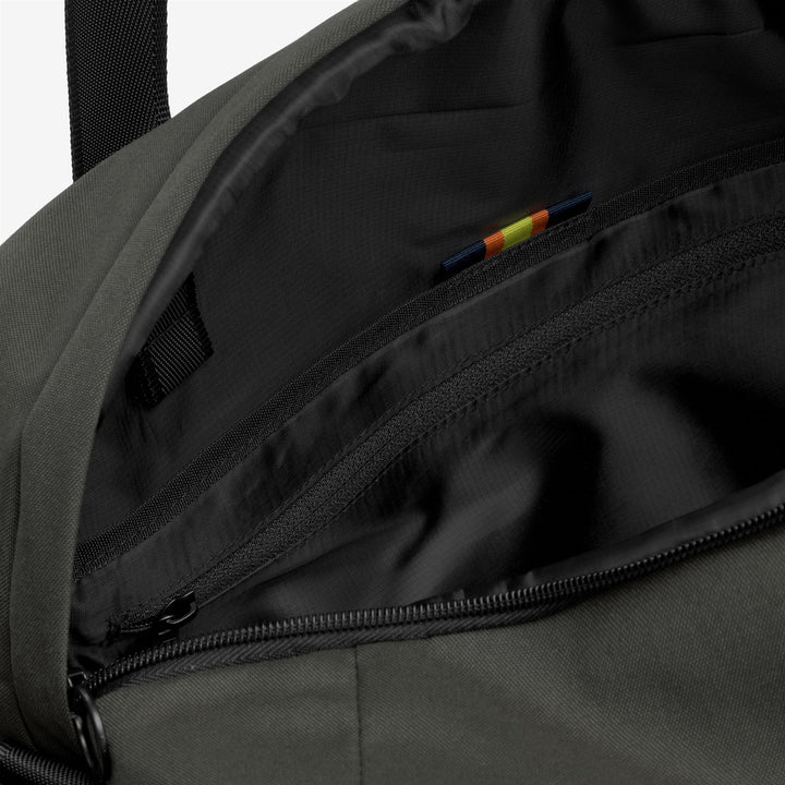 Green black Unisex Travel Duffle Bag with Adjustable Strap 3