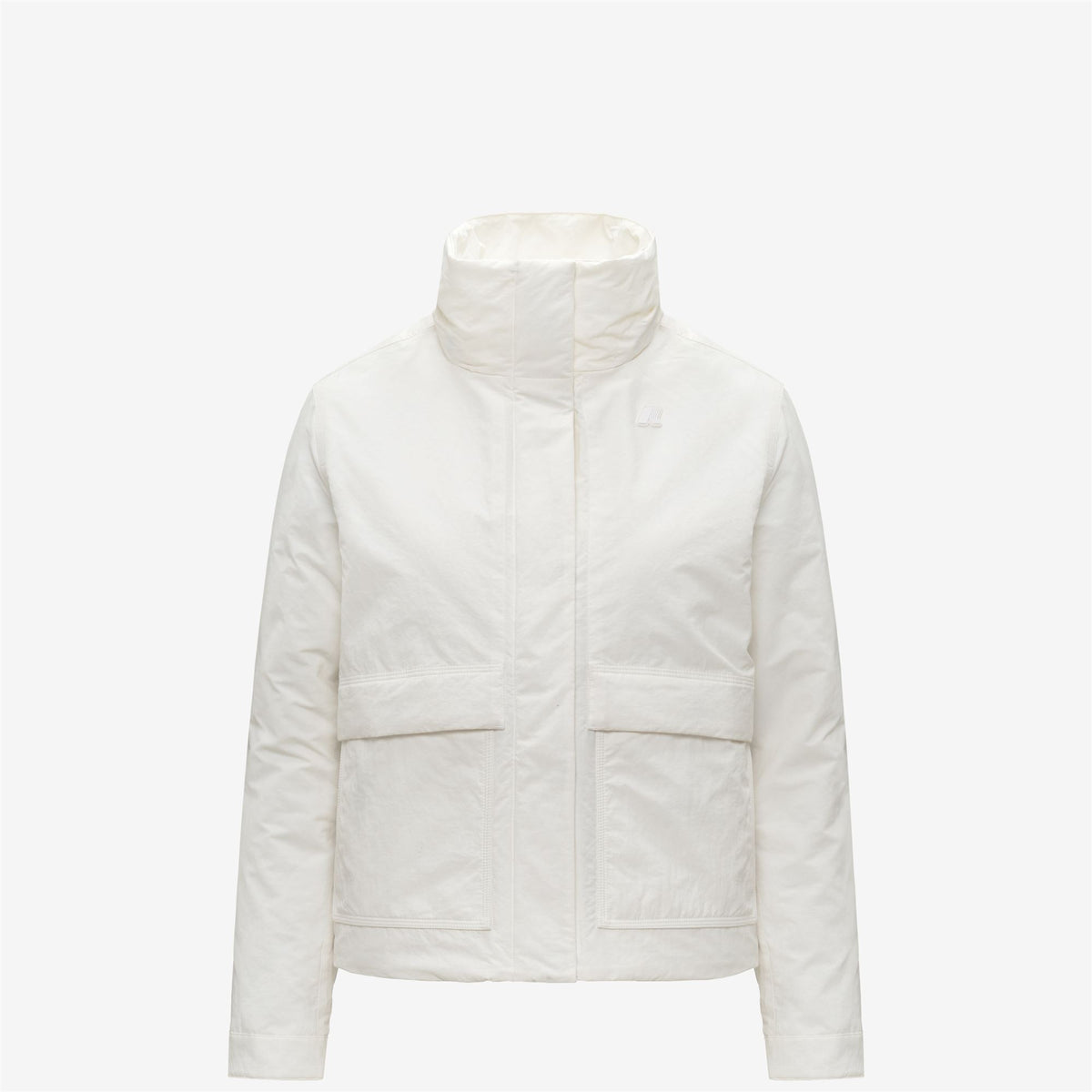 Jackets_WOMAN_KALI WARM COTTON NYLON_Short_White Gardenia - Commercial 2