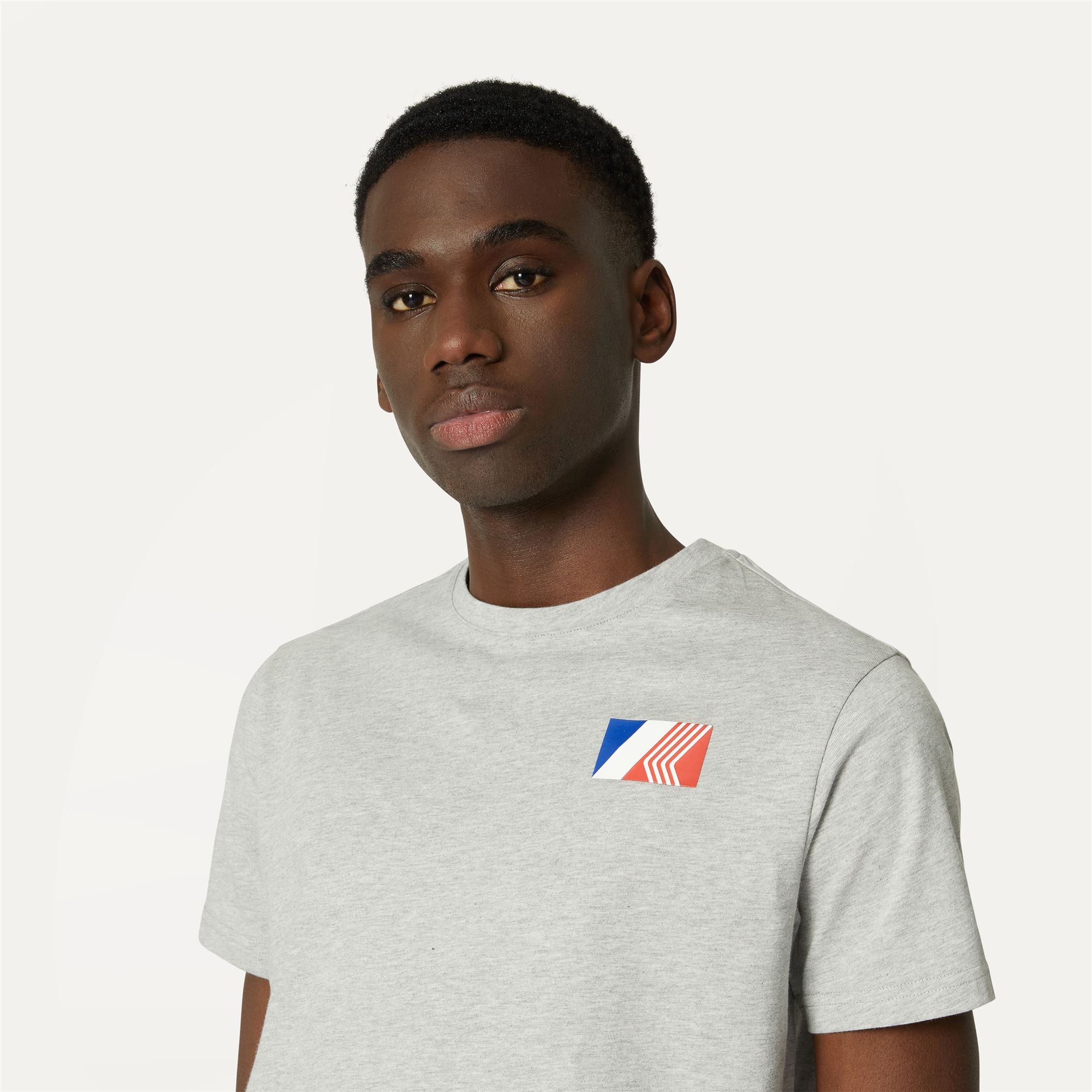 T-Shirts & Top_MAN_ODOM LOGO BOX_T-Shirt_GREY MEL - Commercial 7