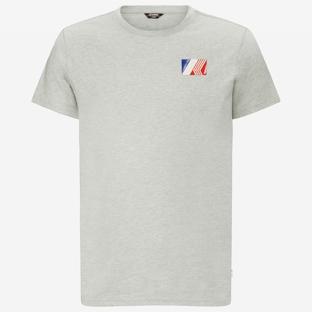T-Shirts & Top_MAN_ODOM LOGO BOX_T-Shirt_GREY MEL - Commercial 1