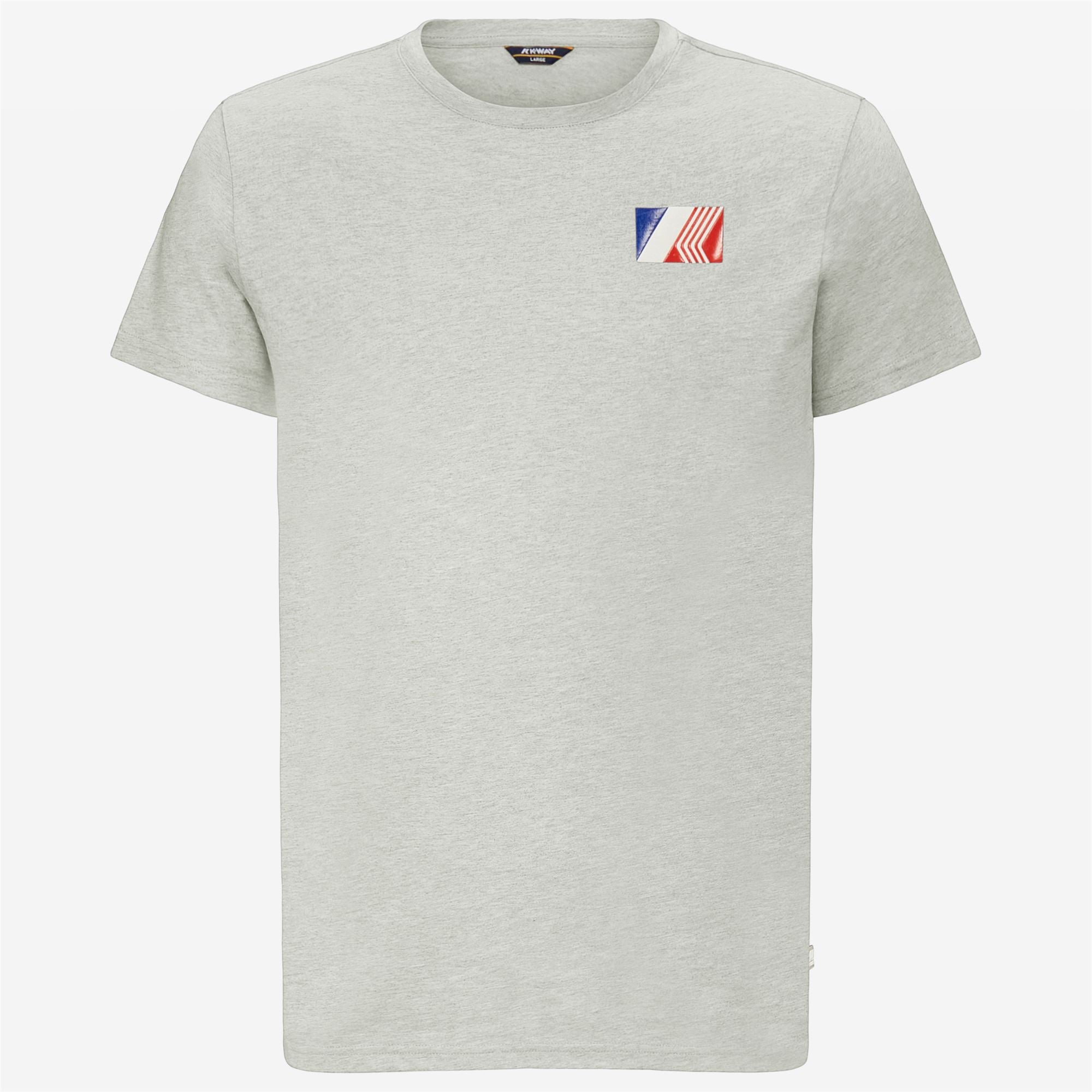 T-Shirts & Top_MAN_ODOM LOGO BOX_T-Shirt_GREY MEL - Commercial 1