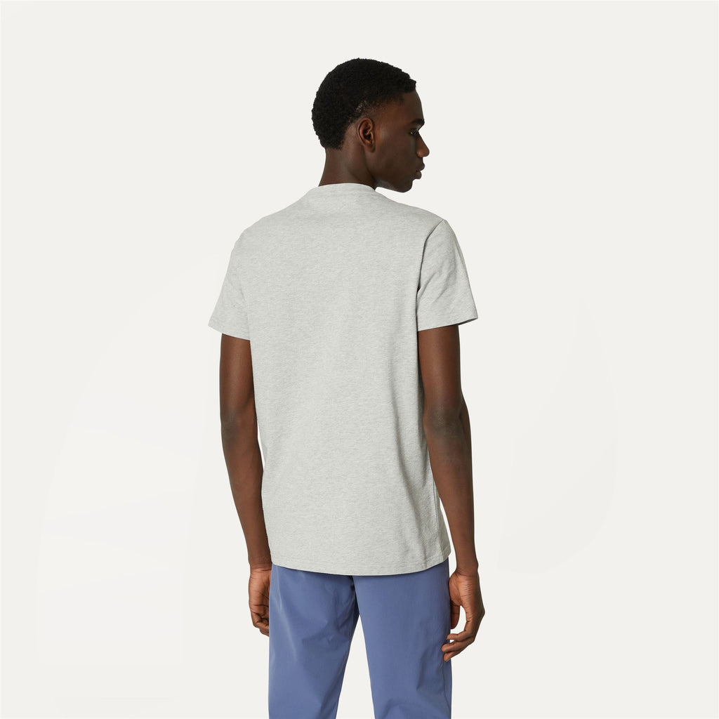 T-Shirts & Top_MAN_ODOM LOGO BOX_T-Shirt_GREY MEL - Commercial 6