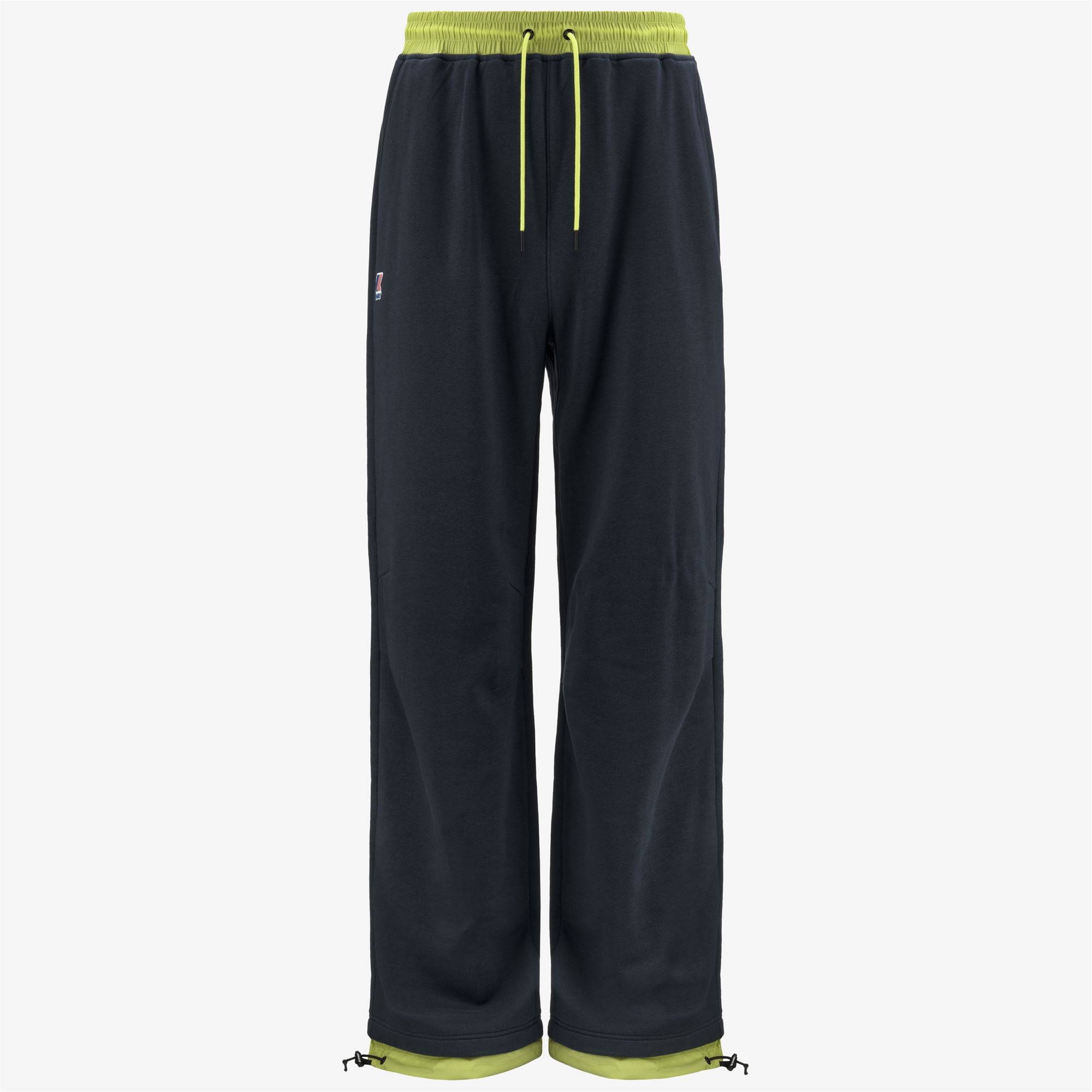 Pants_Unisex_LE VRAI MEDARD NYLON PC_Sport Trousers_Blue Depth-Green Celery - Commercial 1