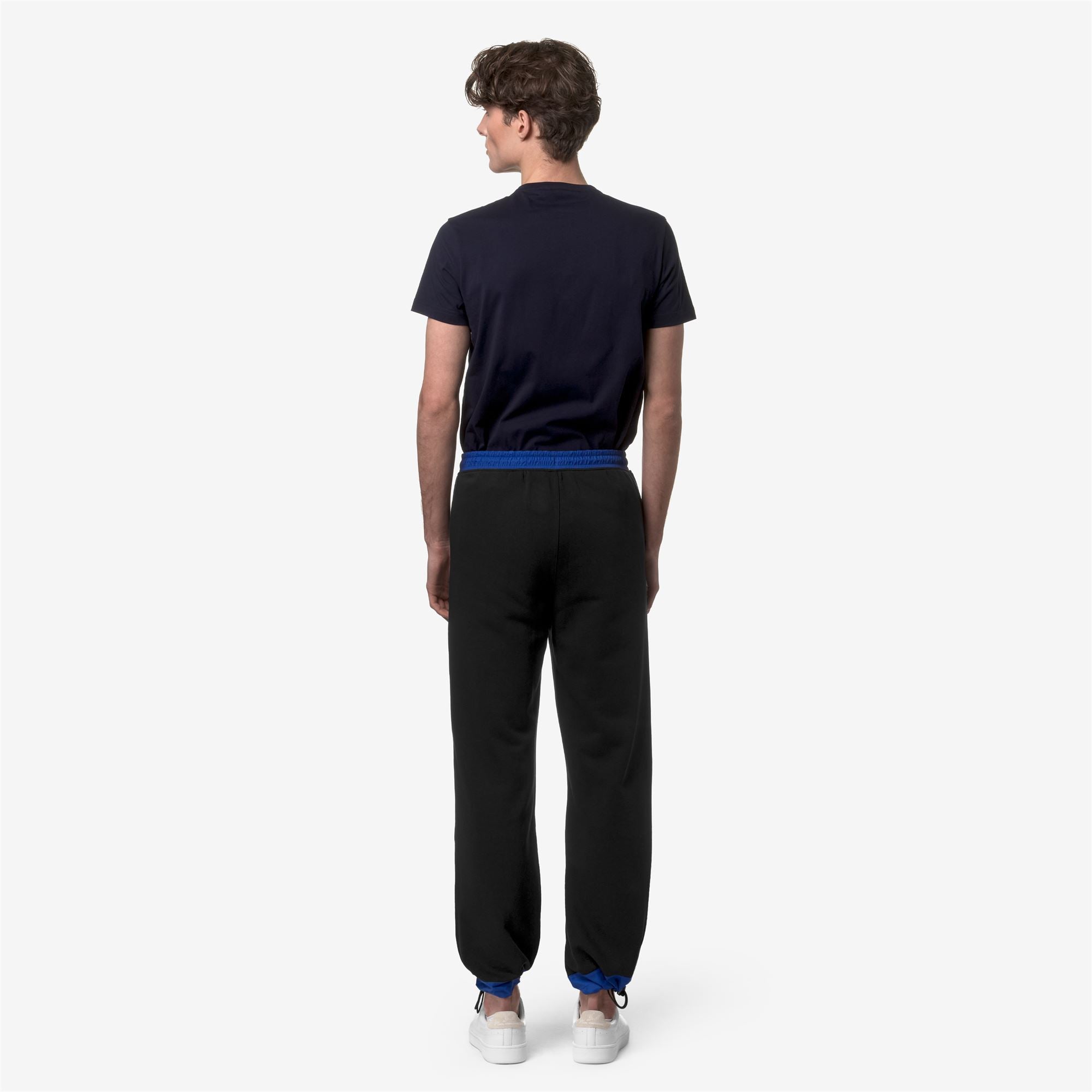 Pants_Unisex_LE VRAI MEDARD NYLON PC_Sport Trousers_Black Pure - Blue Royal Marine - Commercial 6
