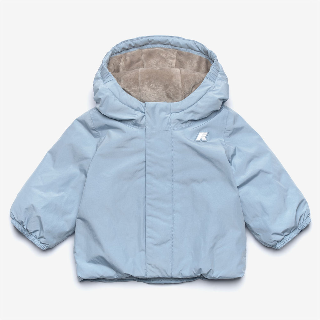 Jackets_KID UNISEX_E. JACK SOFT TOUCH MARMOTTA_Short_Azure Lt Marine - Grey Goat - Commercial 1