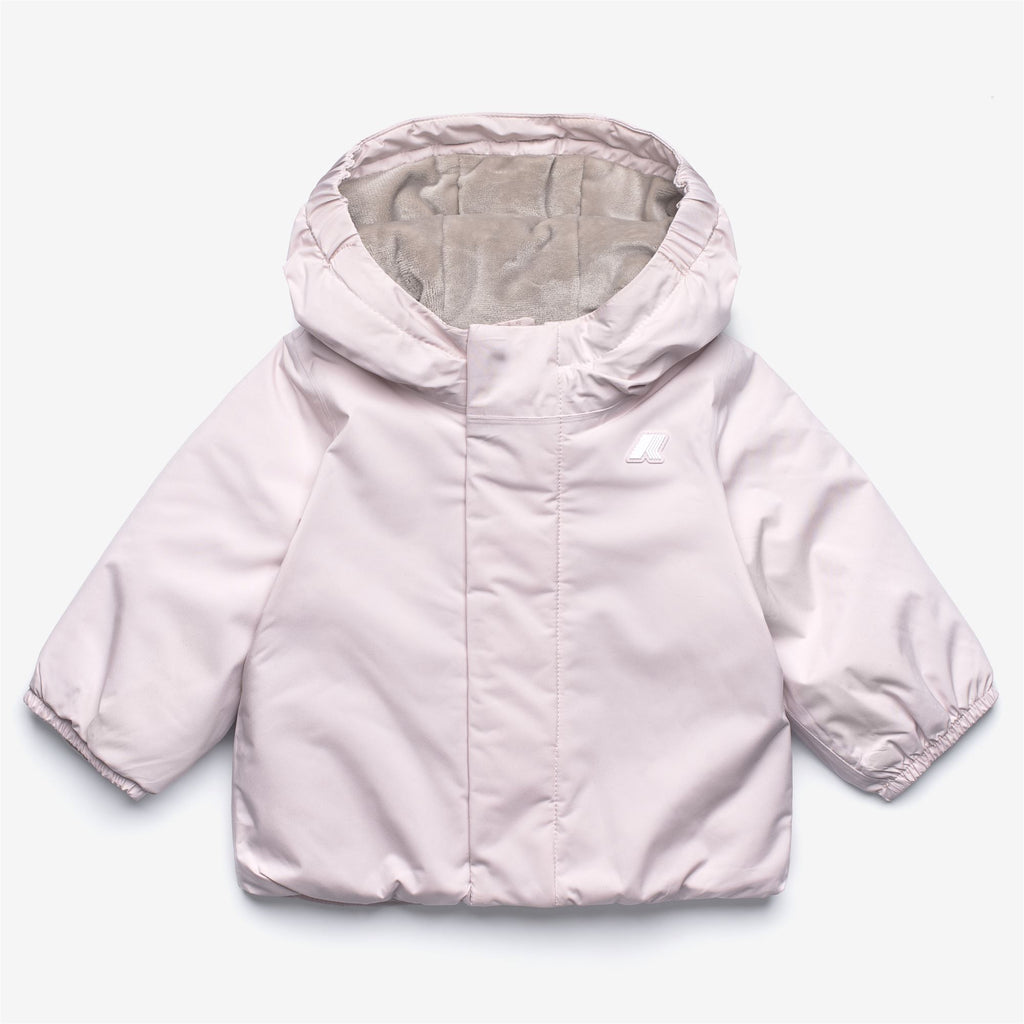 Jackets_KID UNISEX_E. JACK SOFT TOUCH MARMOTTA_Short_Rose Hushed - Grey Goat - Commercial 1