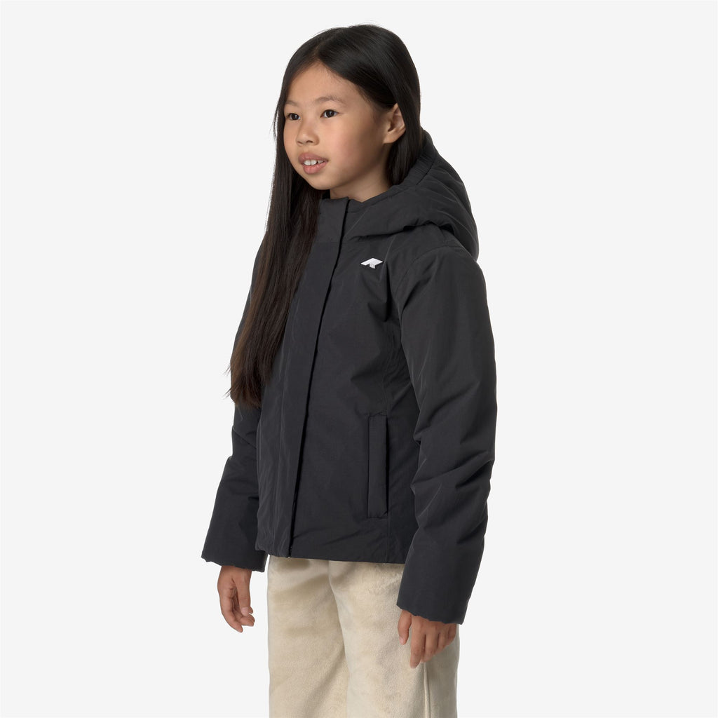 Jackets_GIRL_P. LILY SOFT TOUCH MARMOTTA_Short_Black P-Blue A - Commercial 5