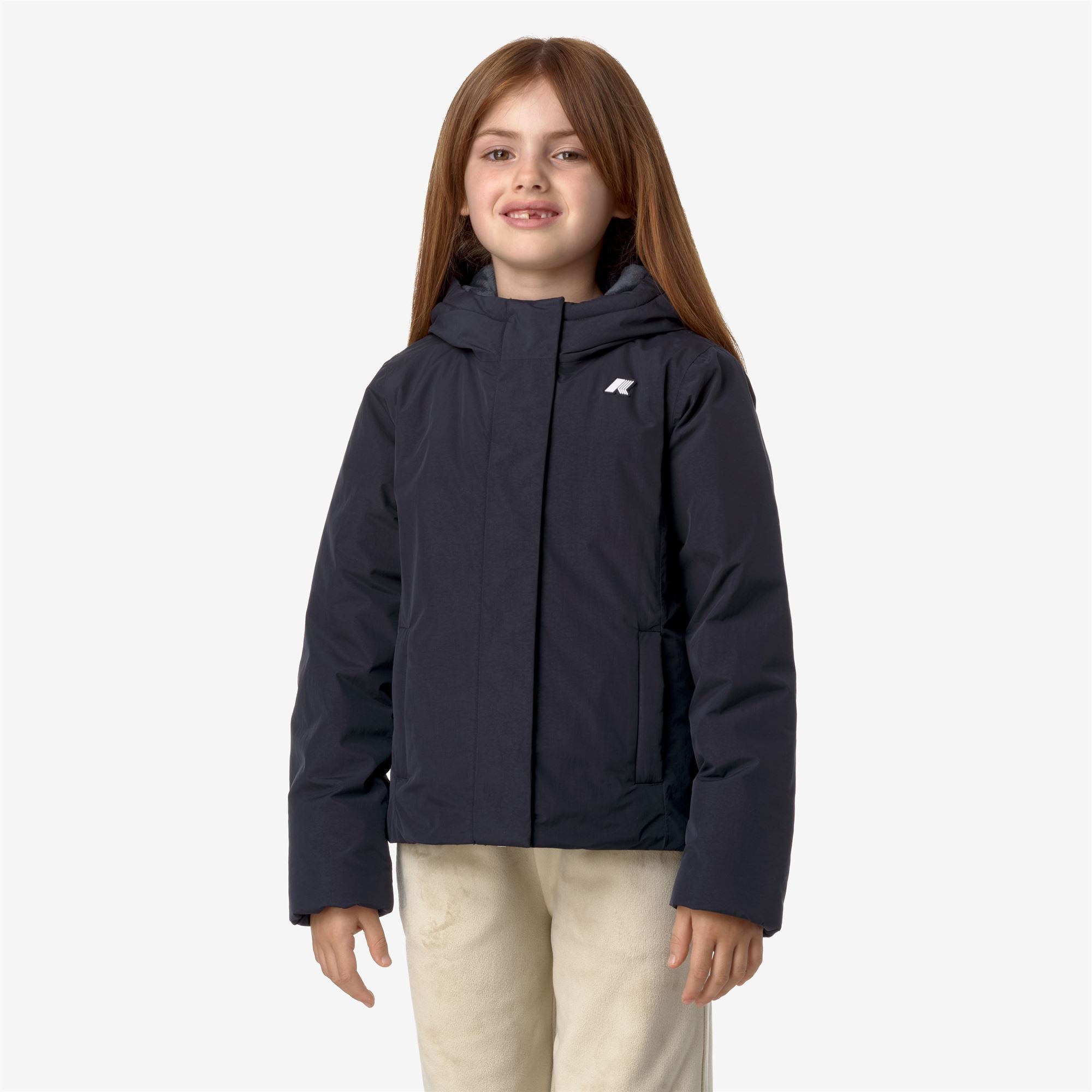 Jackets_GIRL_P. LILY SOFT TOUCH MARMOTTA_Short_Blue D-Blue A - Commercial 4