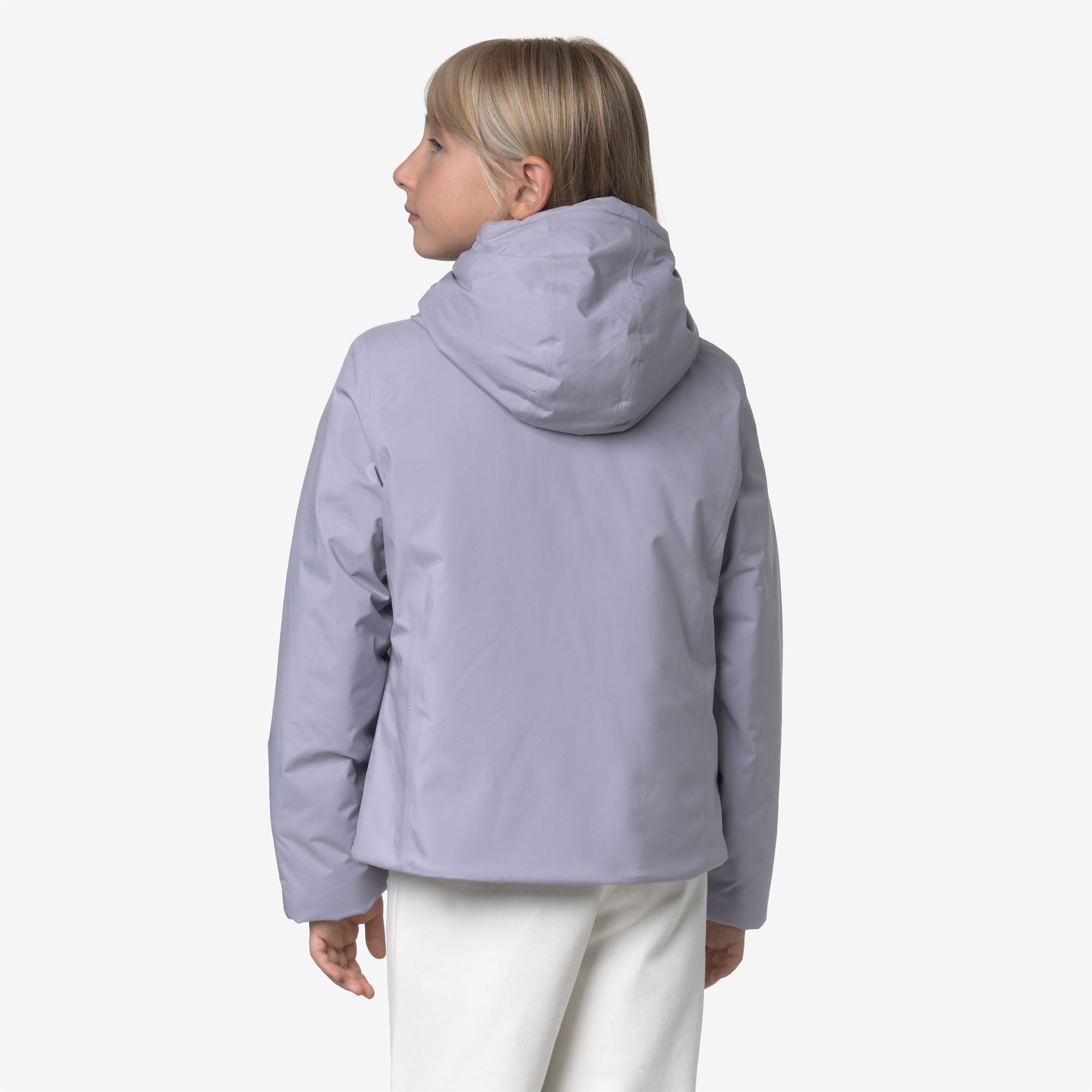 Jackets_GIRL_P. LILY SOFT TOUCH MARMOTTA_Short_Violet Lavender - Grey Goat - Commercial 6