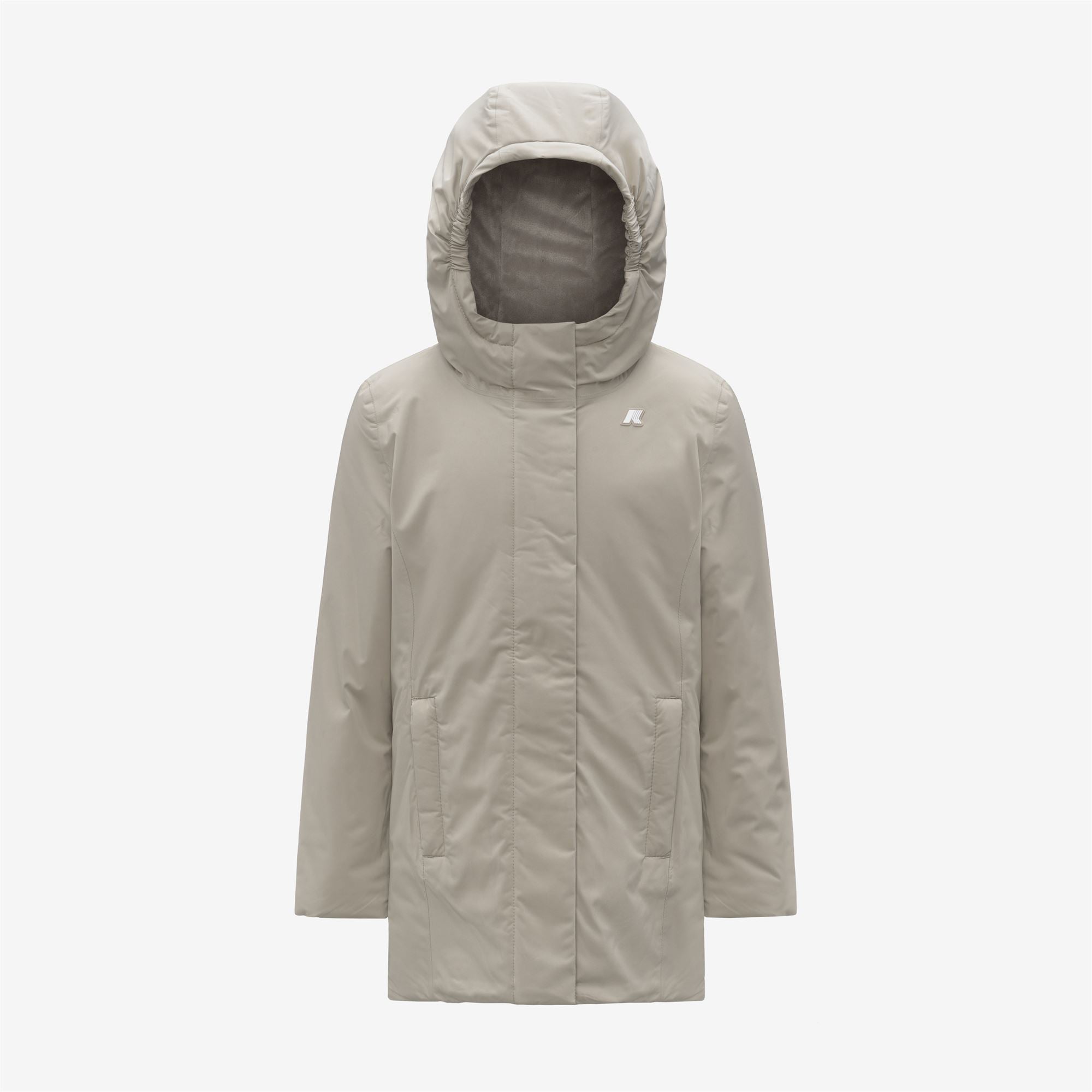 Jackets_GIRL_P. DENISE SOFT TOUCH MARMOTTA_Mid_Beige Cashmere - Grey Goat - Commercial 1