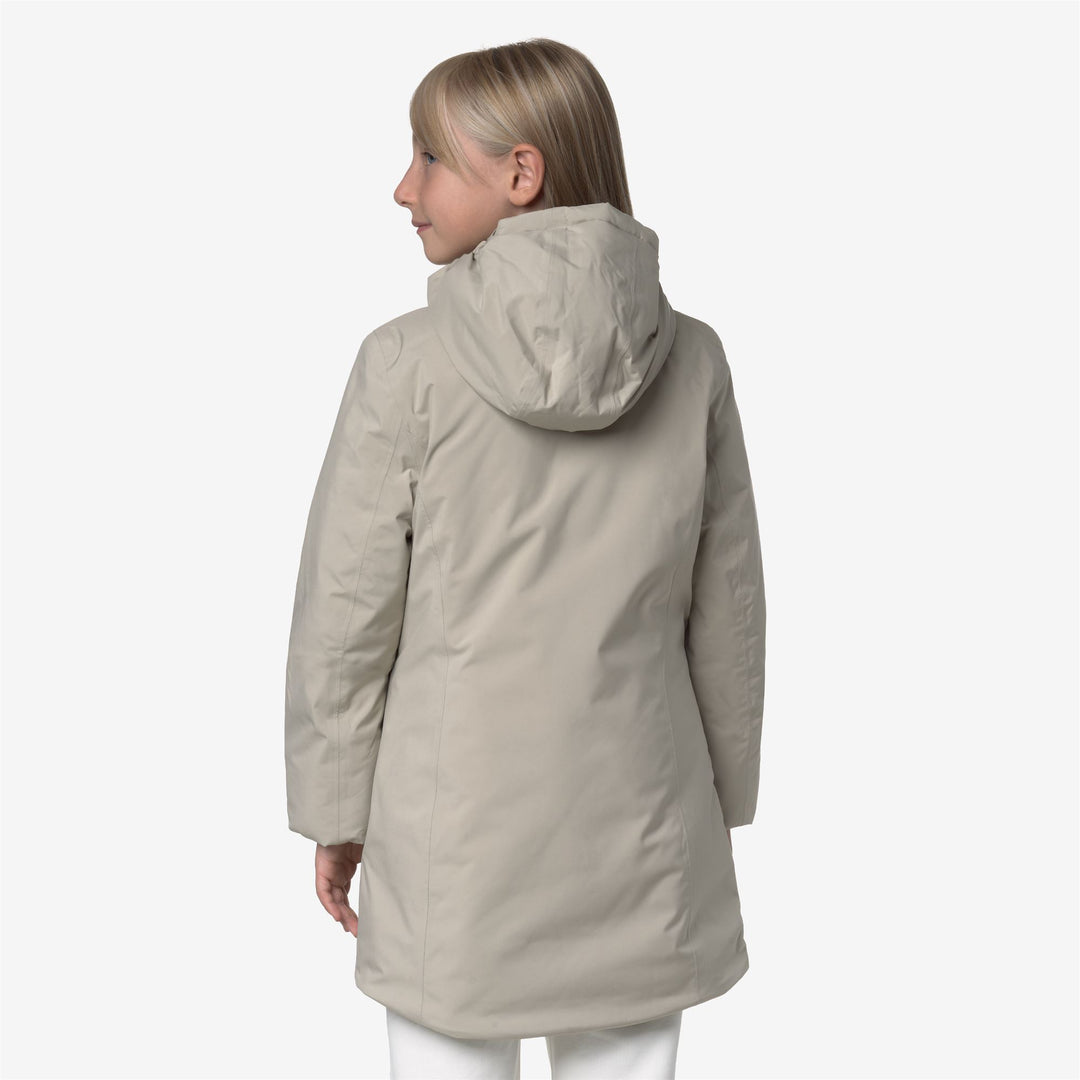 Beige Girl's Mid-Weight Soft Touch Jacket main