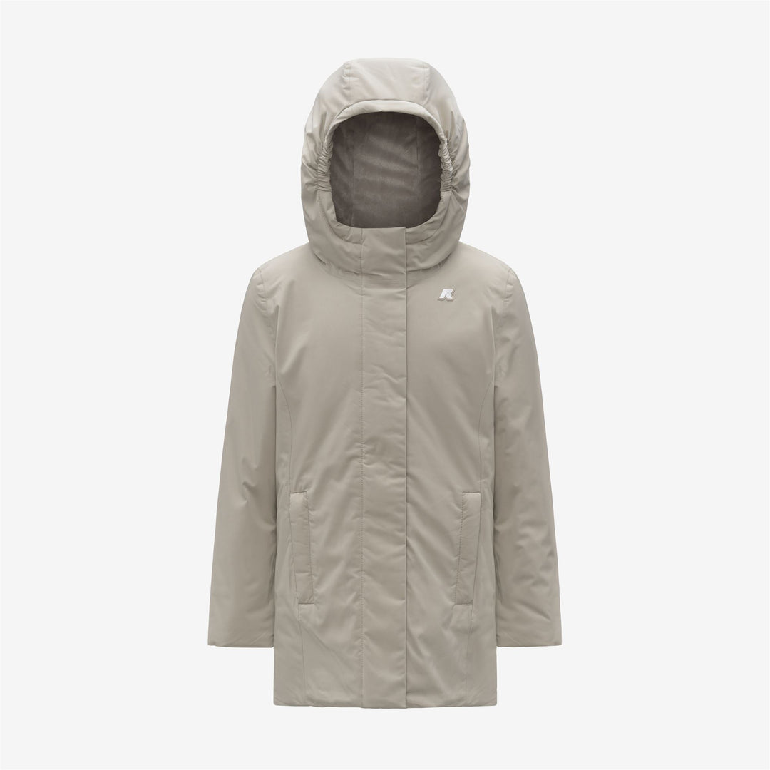 Beige Girl's Mid-Weight Soft Touch Jacket 01