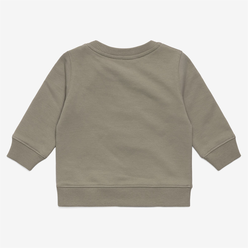 Green unisex Kids' Pants and Sweater Set 02