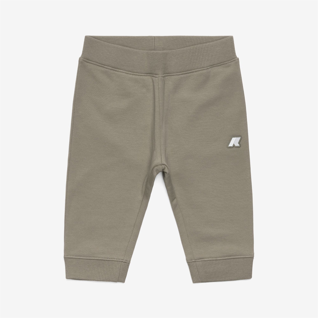 Completo pantaloni e maglione unisex verde per bambini main