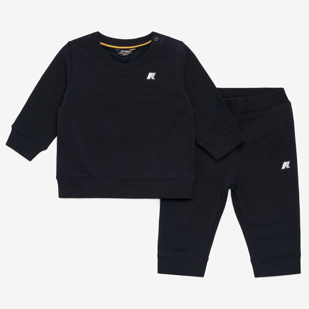Sets_KID UNISEX_E. SET BAPTISTELLE MICKETTE_Pants / Sweater_Blue Depth - Commercial 1
