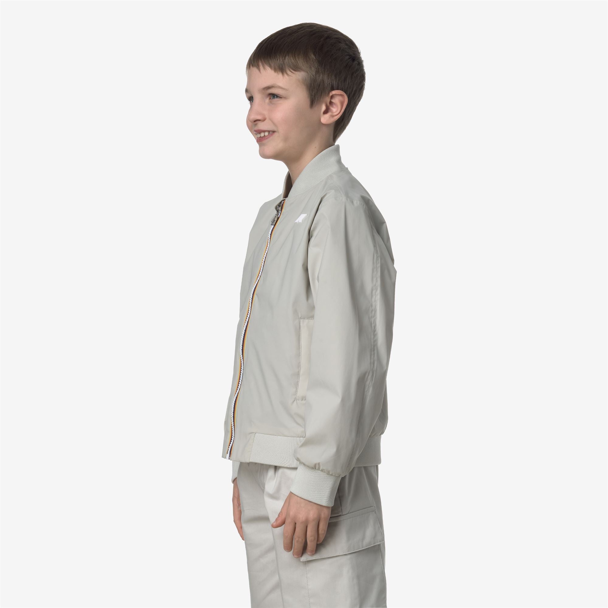 Jackets_KID UNISEX_P. AORELIAN STRETCH  NYLON JERSEY_Mid_BEIGE LT - Commercial 5