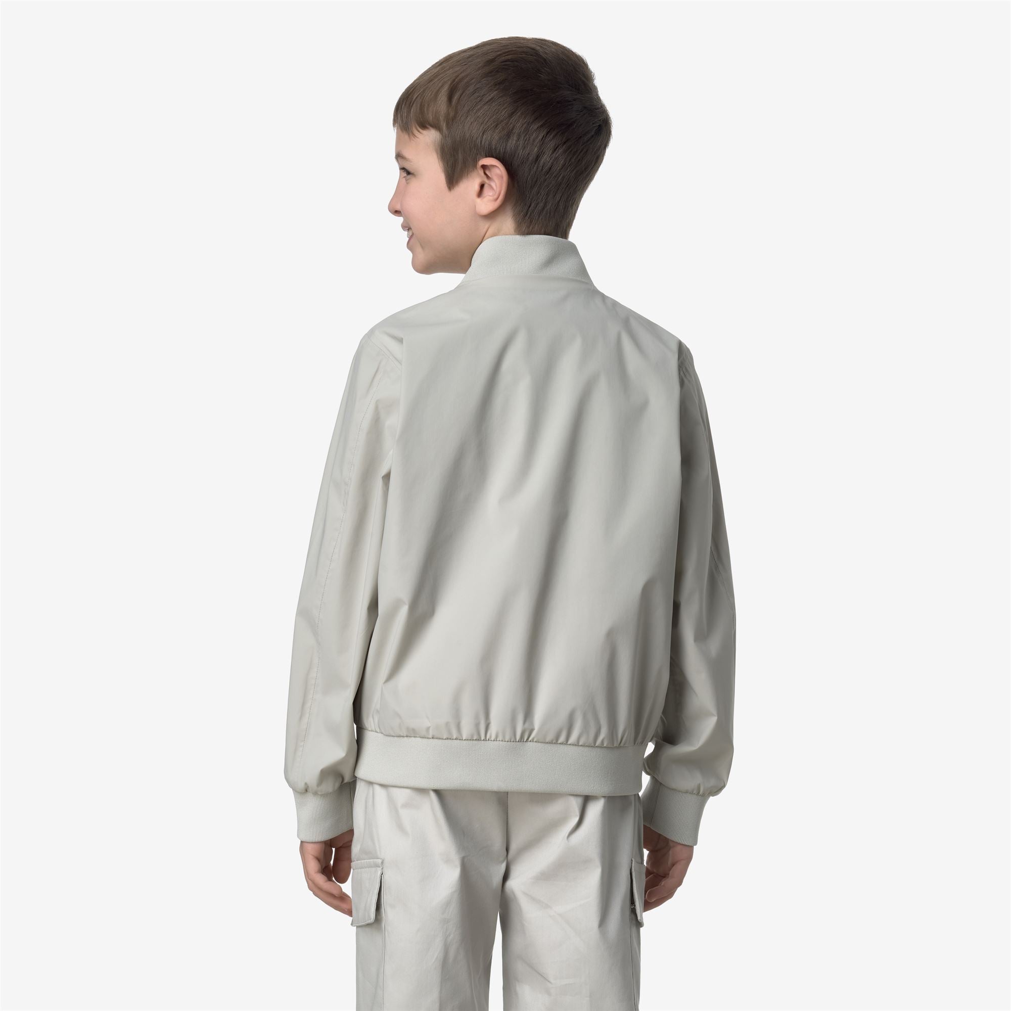 Jackets_KID UNISEX_P. AORELIAN STRETCH  NYLON JERSEY_Mid_BEIGE LT - Commercial 6