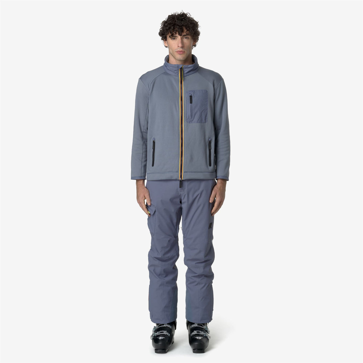 Pants_MAN_AVRIEUX MICROTWILL 2L_Sport Trousers_Grey Blue Avio - Commercial 4