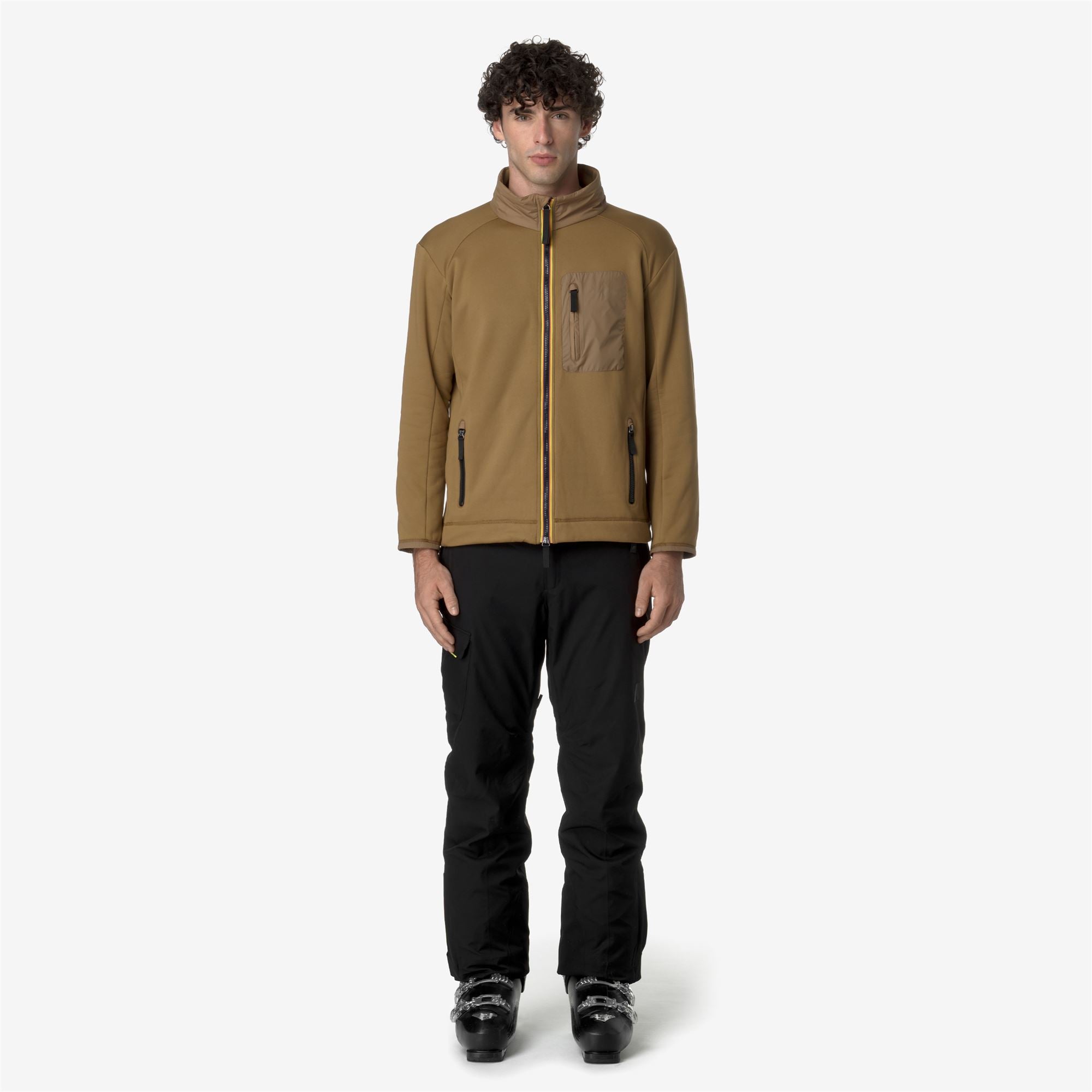 Pants_MAN_AVRIEUX MICROTWILL 2L_Sport Trousers_Black Pure - Commercial 4