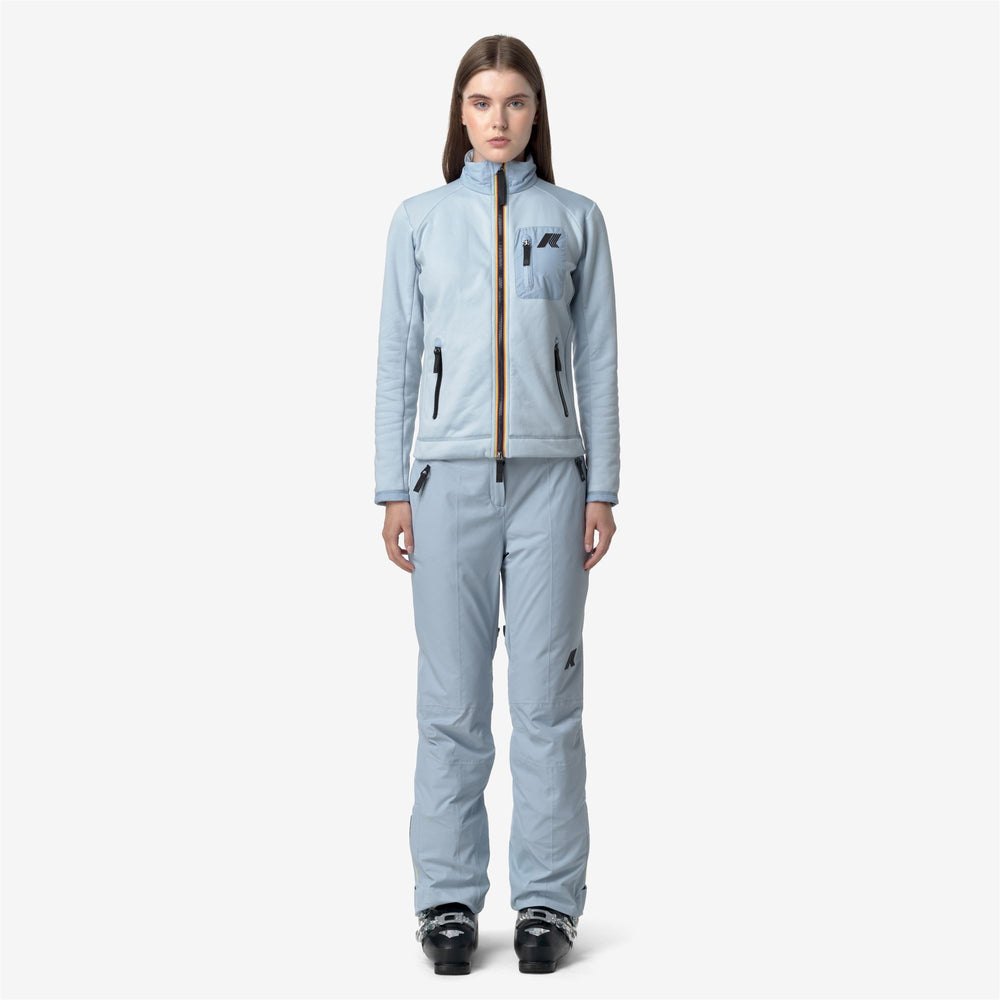 Blue Women's Ski Sport Trousers with Eco PrimaLoft Insulation 02