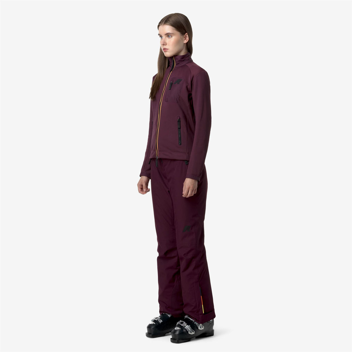 Pants_WOMAN_BONNEVAL MICROTWILL 2L_Sport Trousers_Violet Dk Purple - Commercial 5