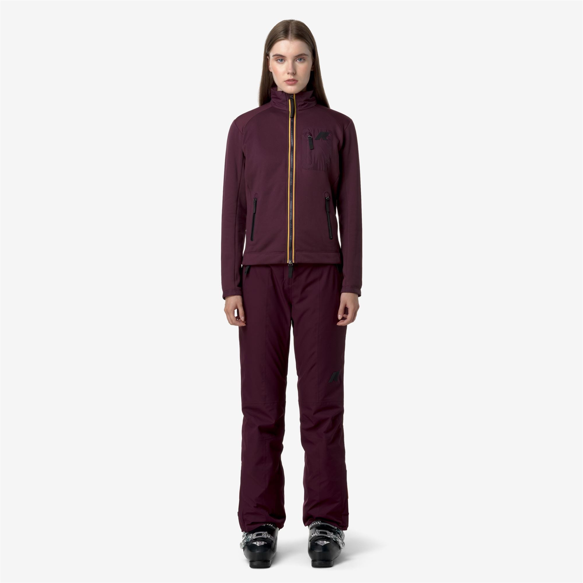 Pants_WOMAN_BONNEVAL MICROTWILL 2L_Sport Trousers_Violet Dk Purple - Commercial 4