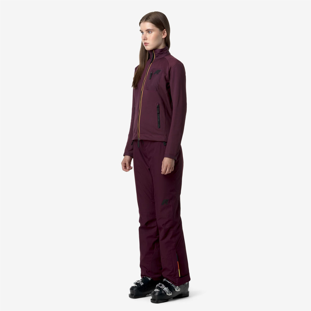 Pants_WOMAN_BONNEVAL MICROTWILL 2L_Sport Trousers_Violet Dk Purple - Commercial 5