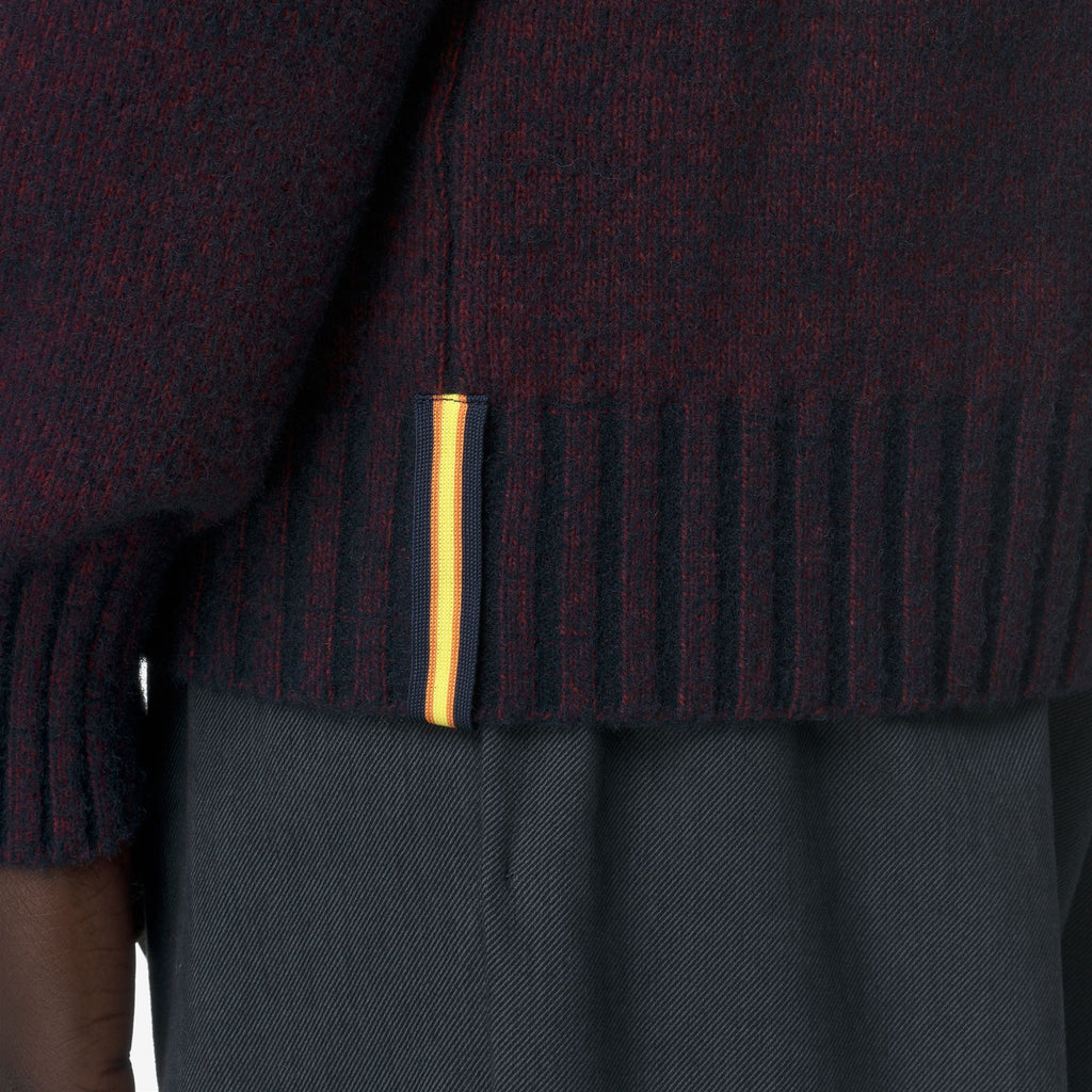 Knitwear_MAN_SEVIGNY_Pull Over_Blue Vanise knit - Commercial 7