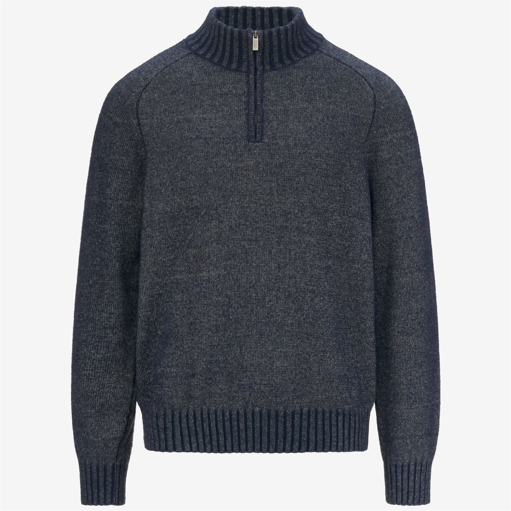 Knitwear_MAN_SEVIGNY_Pull Over_Green Vanise knit - Commercial 1