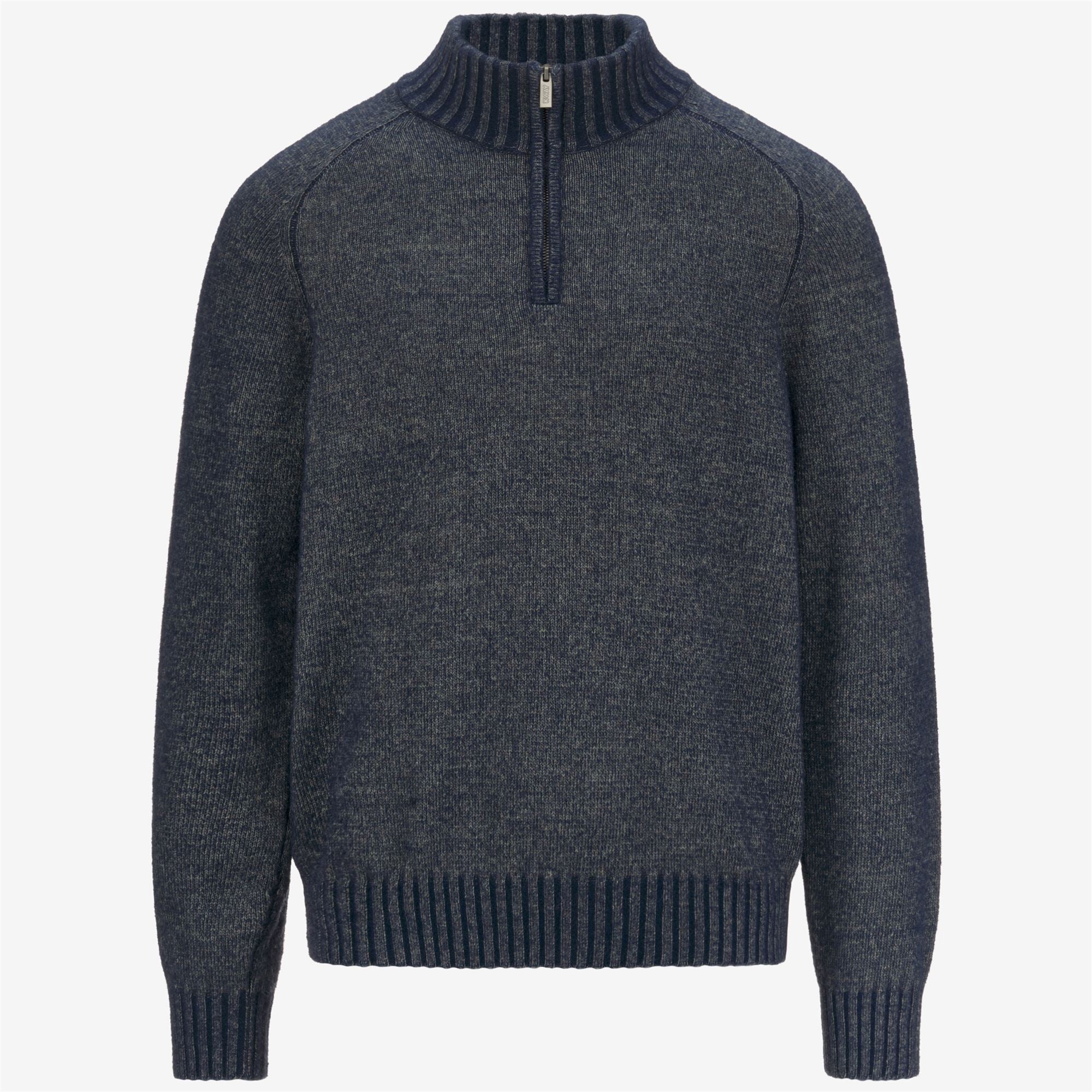 Knitwear_MAN_SEVIGNY_Pull Over_Green Vanise knit - Commercial 1