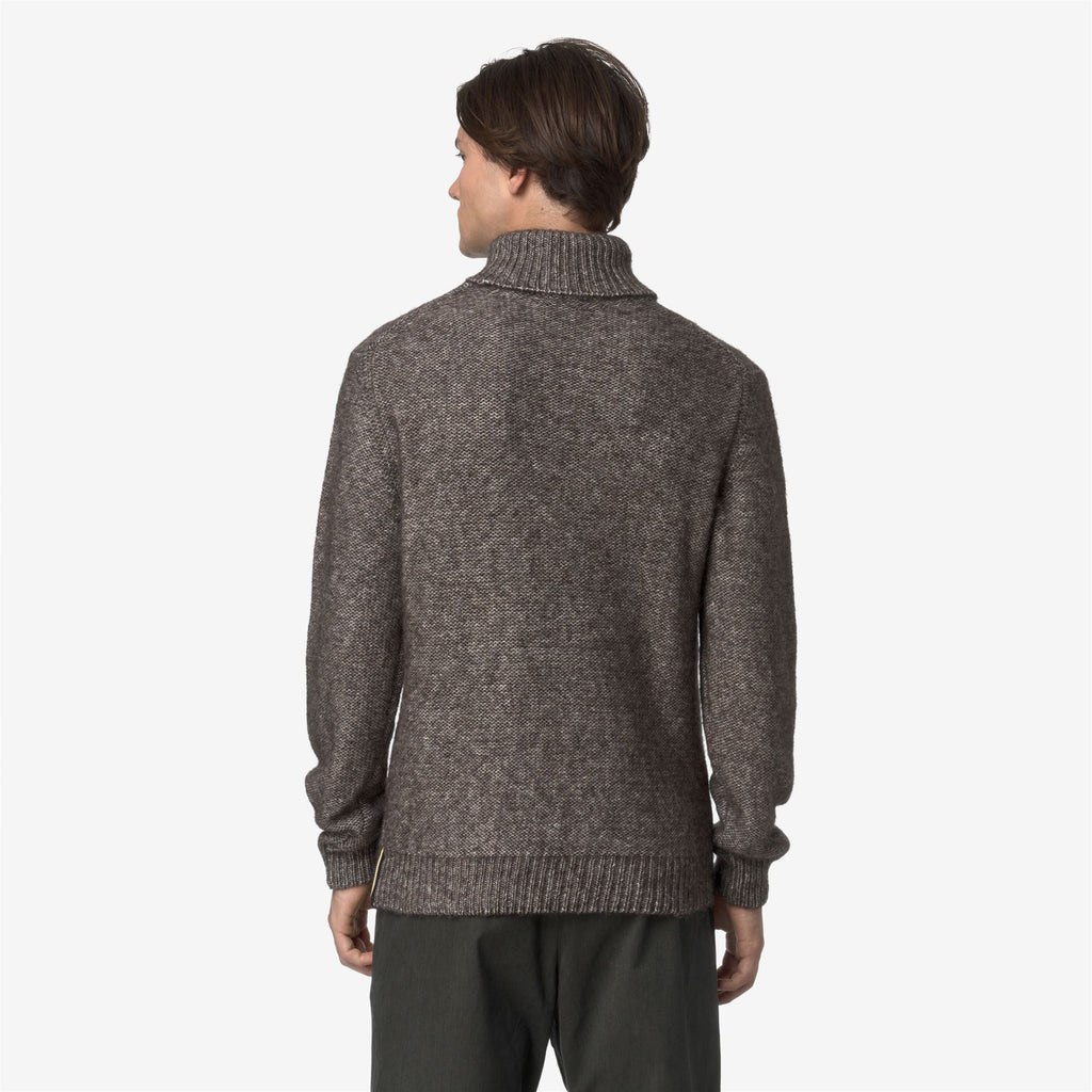 Knitwear_MAN_CIRAL_Pull Over_Black Olive - Off White - Commercial 6