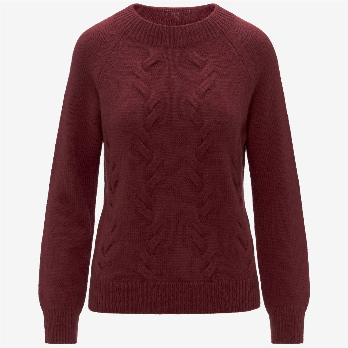 Knitwear_WOMAN_LYSA_Pull Over_Red Tibetan - Commercial 1