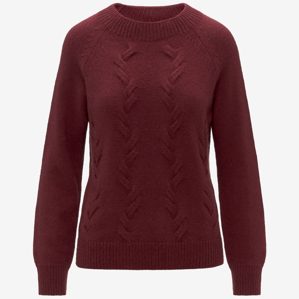 Knitwear_WOMAN_LYSA_Pull Over_Red Tibetan - Commercial 1